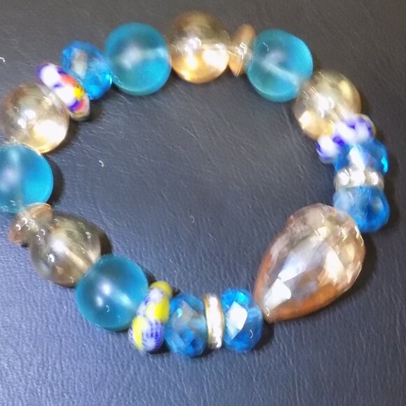 Hand Made West African Glass Beads - Picture 11 of 11